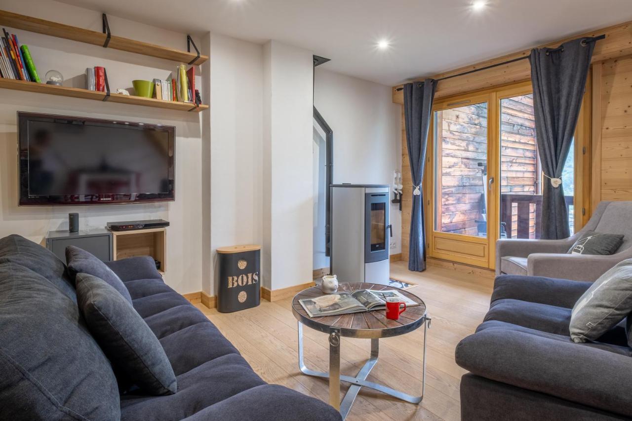 Chalet Teddy Bear 3 Chambres, Au Coeur De St Gervais 圣热尔韦莱班 外观 照片