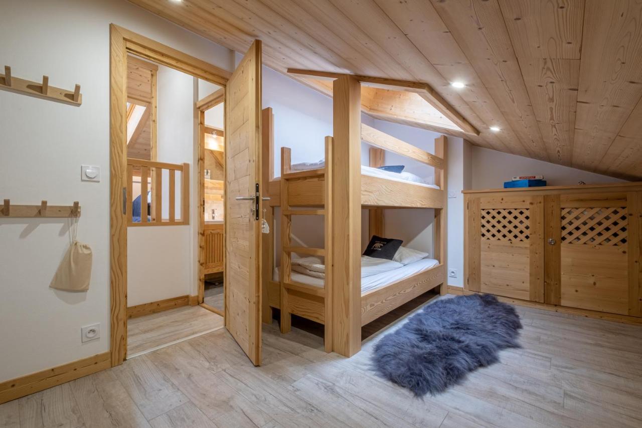 Chalet Teddy Bear 3 Chambres, Au Coeur De St Gervais 圣热尔韦莱班 外观 照片