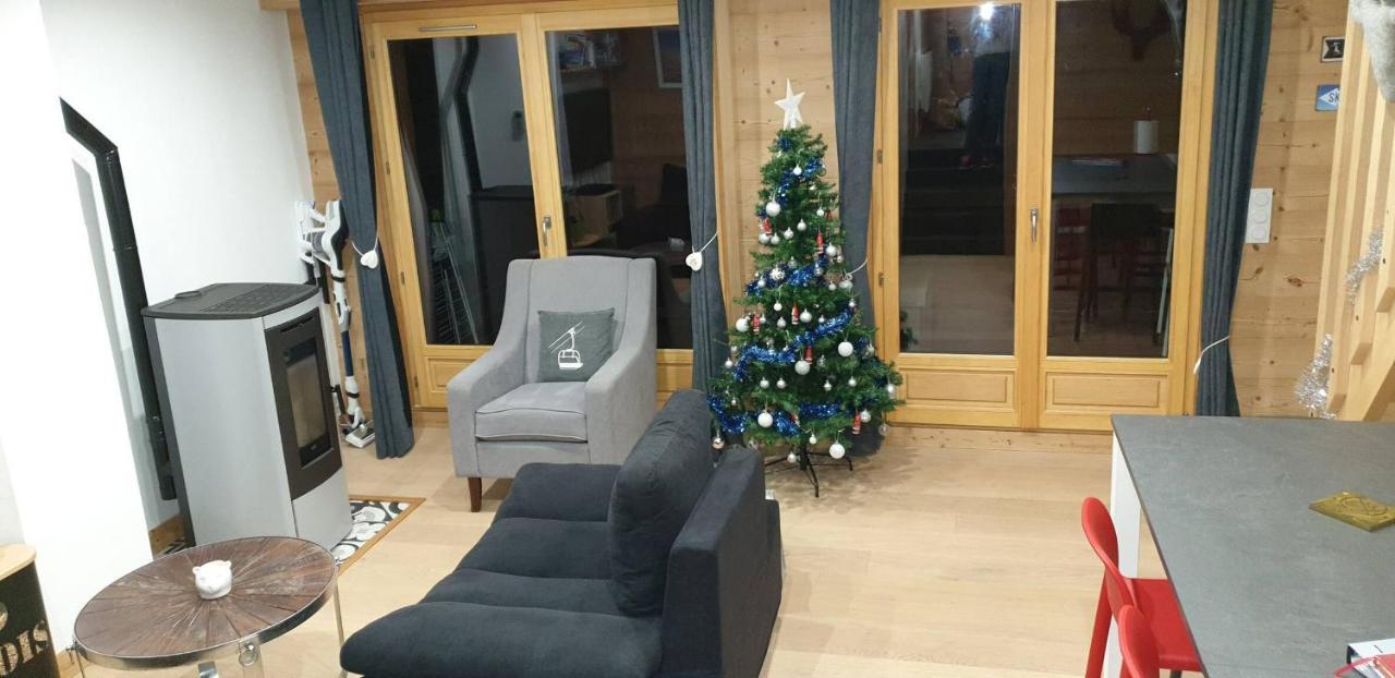 Chalet Teddy Bear 3 Chambres, Au Coeur De St Gervais 圣热尔韦莱班 外观 照片